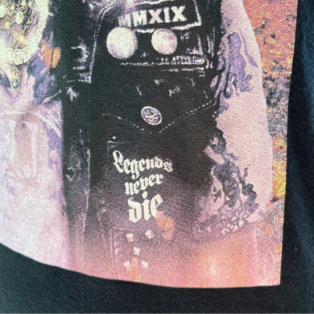 Black Juice World Graphic T Shirt Size S Purple Photo Image Rapper Hip Hop Music - Picture 7 of 7